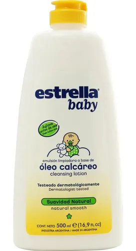 ESTRELLA OLEO CALCAREO CON MANZANILLA X500ML – Pañalera Belyan